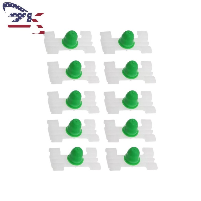 10X Door Exterior Side MouldingClips Retainers Replace For E46 51138231130