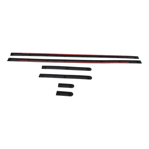 Fits 96-00 Honda Civic 2/3dr Coupe Hatchback JDM-Style Thin Side Door Moldings gallery