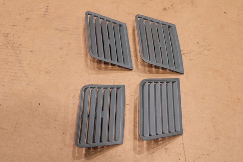 1964 1965 CORVETTE ORIGINAL COUPE ROOF VENT GRILLES CAR SET ALL 4 gallery