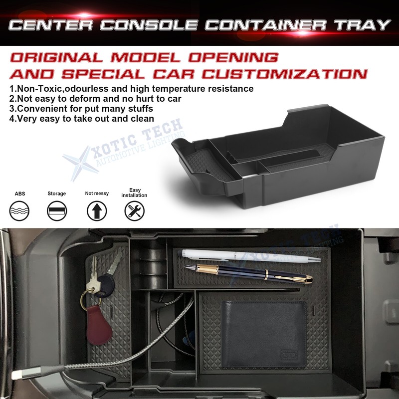 Center Console Organizer Tray Armrest Glove Storage Box For Mazda CX30 2020-2024 gallery