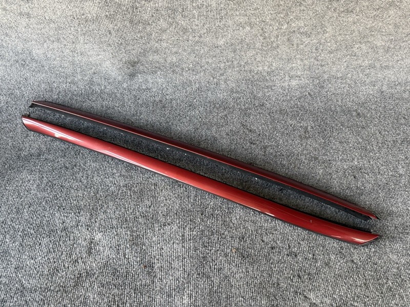 2010-2017 Volvo XC60 Front Windshield Moldings Trim (Flamenco Red 702)
