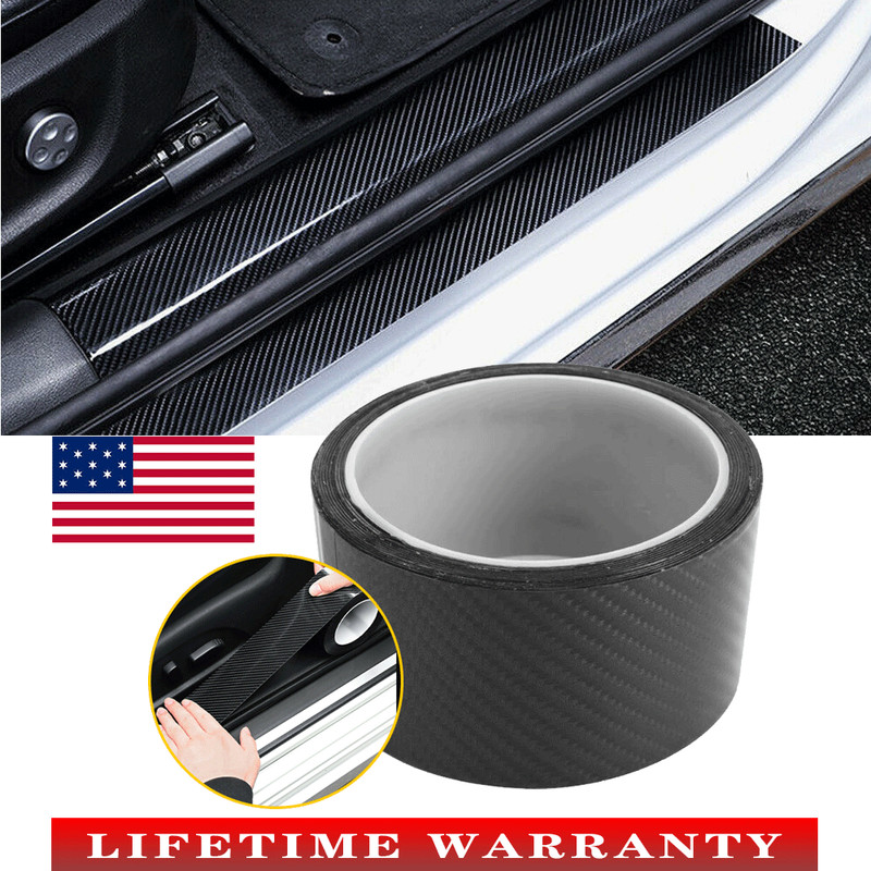 5D Premium Matte or Full Gloss Fiber Carbon Vinyl Wrap Sticker Film 10ft EOA