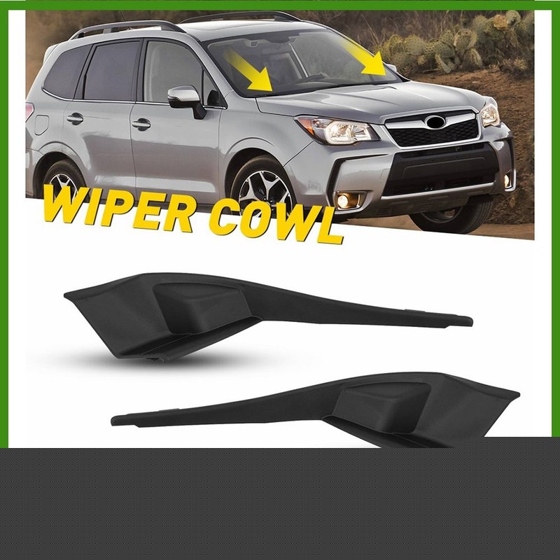 Pair Front Windshield Wiper Cowl Trim Cover Panel For 2014-2018 Subaru Forester