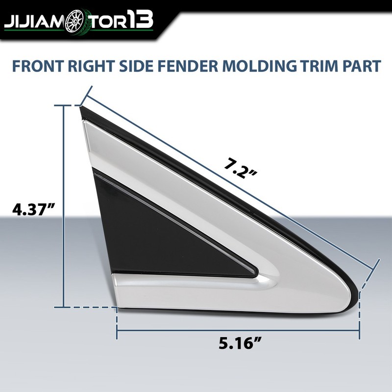 Front Right Side Fender Molding Trim Part Fit For 2013-19 Cadillac XTS 22955948 gallery