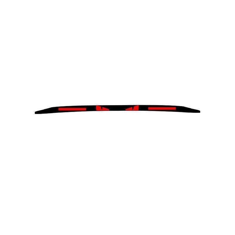 For Chevry Malibu 2016-2023 Black Glossy Tail High Brake Lamp Light Cover Decor gallery