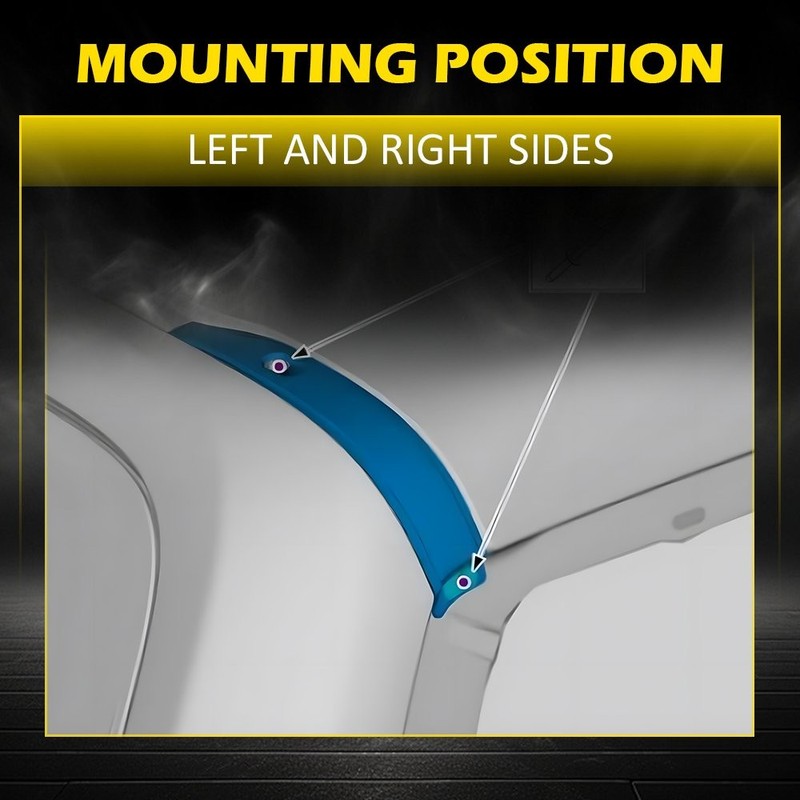 Cab Corner Roof Moldings Trim Left Right For Ford F-150 2009 2010 2011-14 2-20X gallery