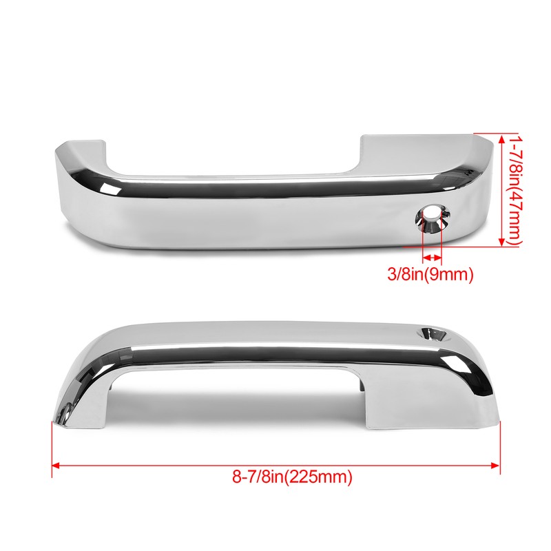 For 2017-2022 Ford F250 F350 F450 Chrome 4pcs Exterior Door Handle Covers Trim gallery