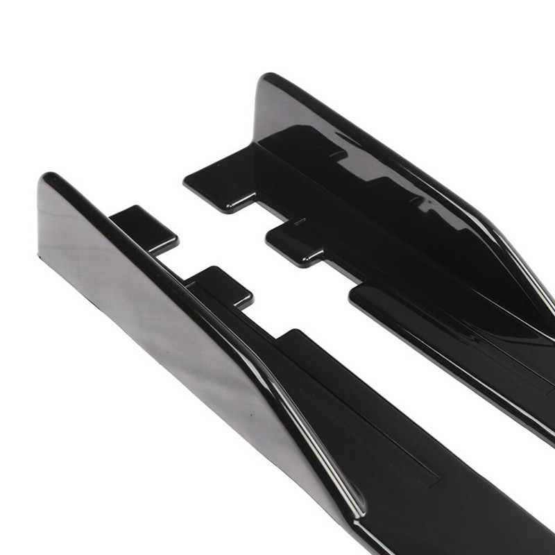 For Nissan Maxima 46" Side Skirt Extension Rocker Panel Splitter Gloss Black gallery