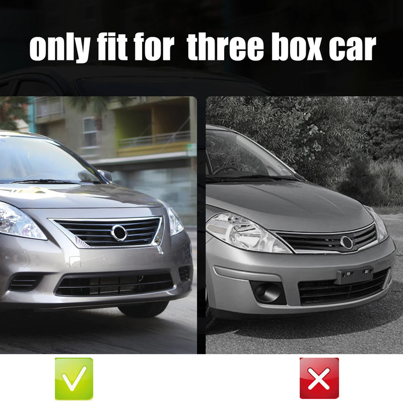 623103BA5A Front Bumper Grille Chrome for Nissan Versa Sedan SV SL 2012-2014 gallery