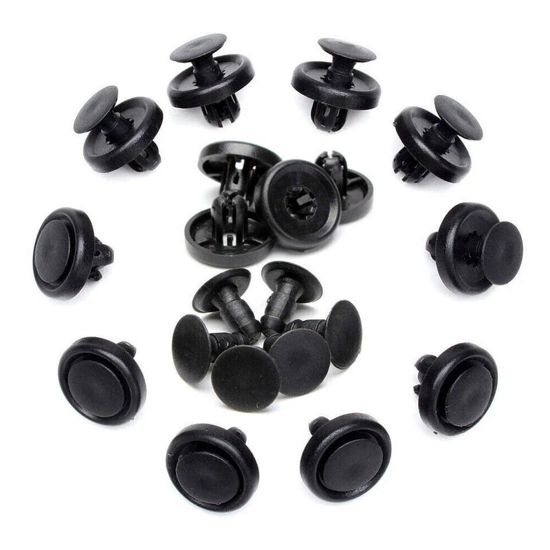 100pcs Engine Cover Radiator Grille Bumper Clips for Toyota Lexus Scion 7mm Hole gallery