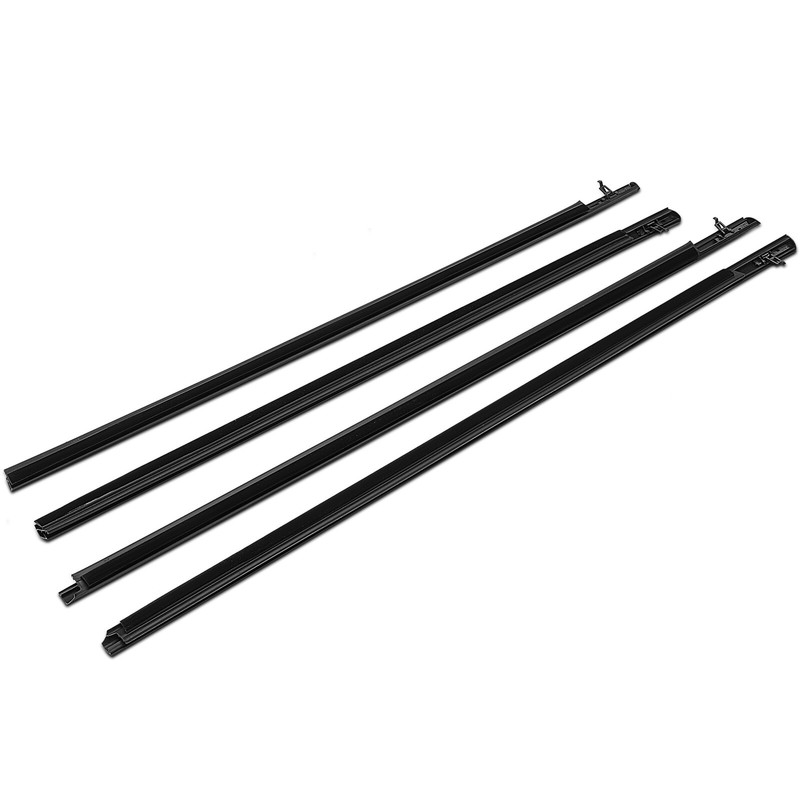 4x Door Weatherstrip Window Moulding Trim Belt Front & Rear for Honda HR-V 16-22 gallery