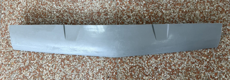 1963-1967 Corvette Front Lower Valance Filler Panel Press Molded Fiberglass