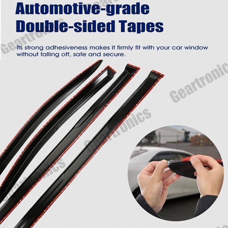 For Toyota Sienna 2011-2020 Window Visors Vent Sun Shade Rain Deflector Vclpszfn gallery