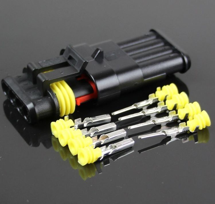 15 Sets 2 3 4 Pins Way Sealed Waterproof Auto Car Electrical Wire Connector Plug gallery