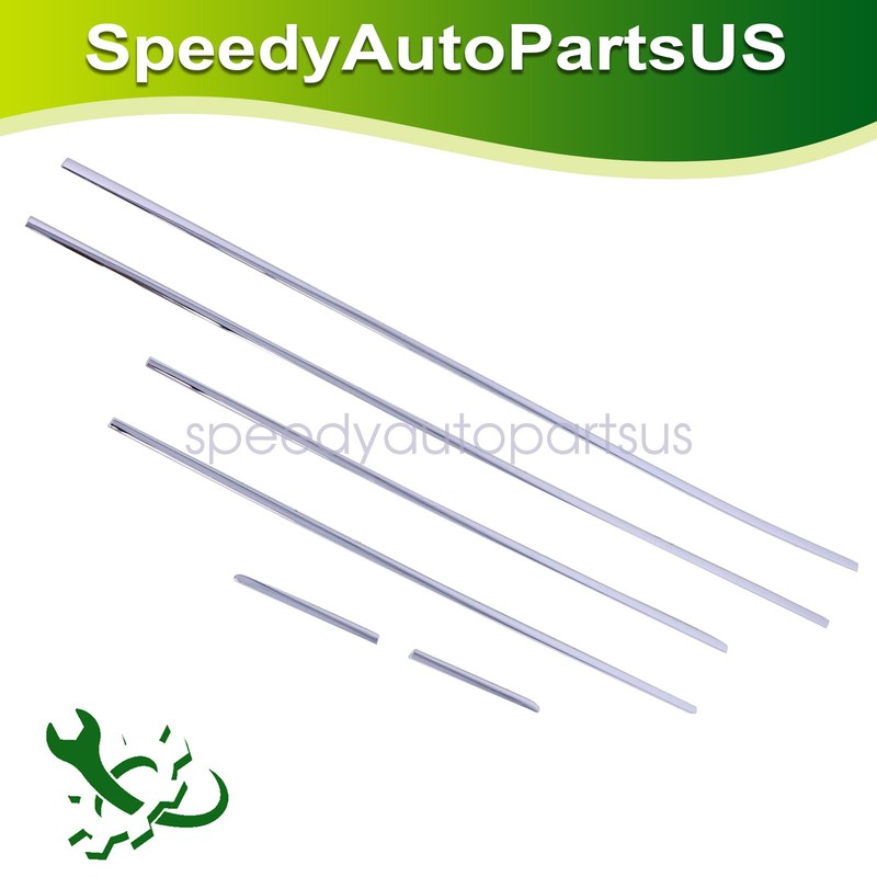 Door Chrome Molding Cover Trim Chrome For 2007-2013 Mercedes Benz S class W221
