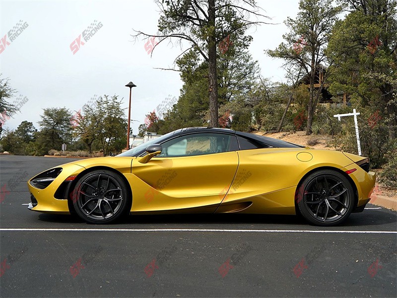 Forged/Carbon Fiber Black For McLaren 720S 2017-2023 Fuel Oil Tank Gas Cap Cover gallery