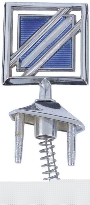 OER Diecast Zinc Hood Ornament and Base For 1984-1987 Buick Regal Limited T-Type