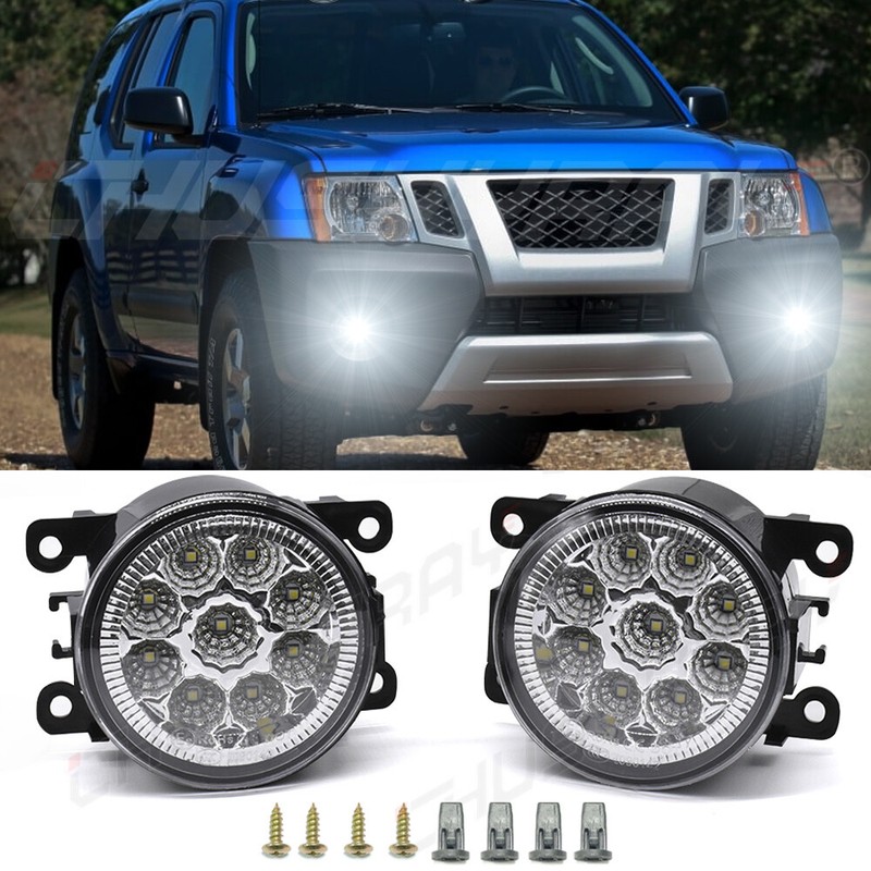 LED Front Fog Light For Nissan Xterra 2004-2012 2013 2014 2015 Replacement Lamps