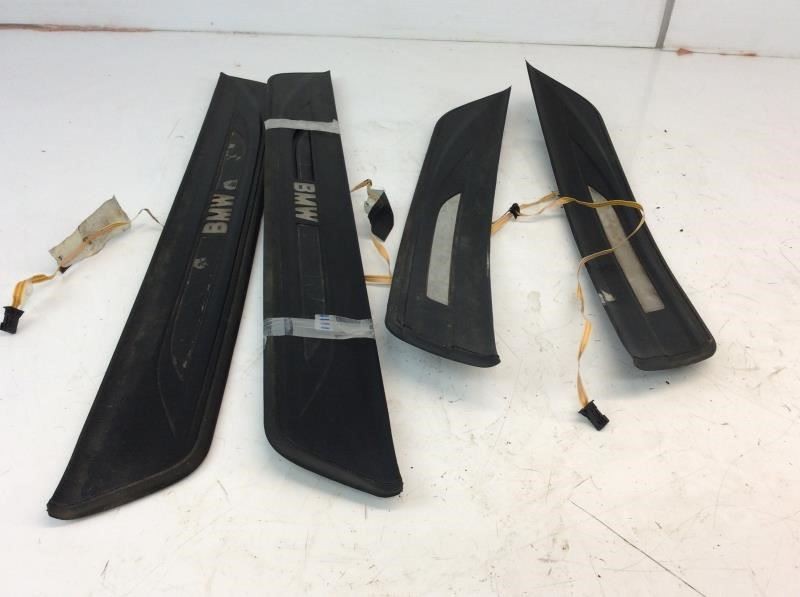11 12 13 14 15 16 BMW 550i F10 Door Sill Trim Cover Moldings Set Of 4 V