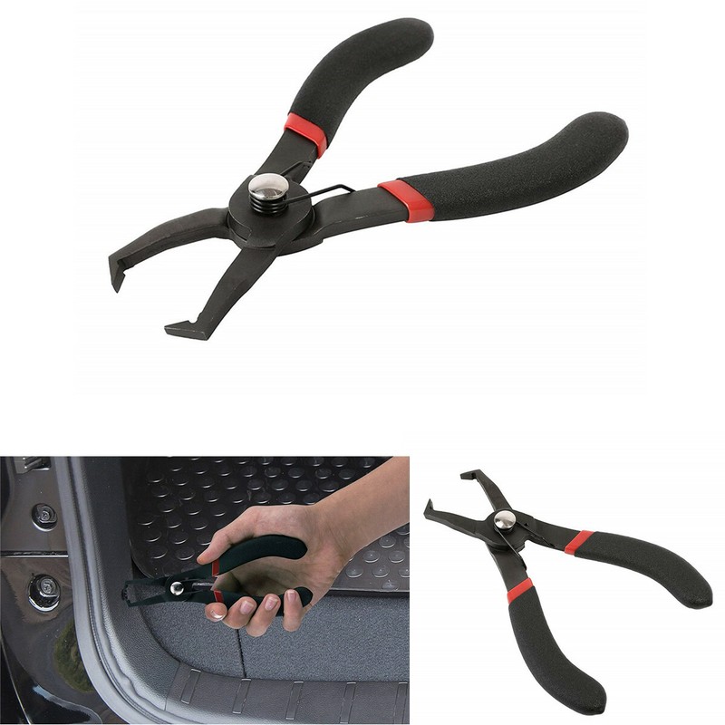 30° Push Pin Pliers Removal Plastic Poly Rivet w/Center Pin Panel Clip Fastener