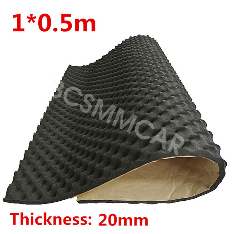 Car Sound Deadening Shield Insulation Absorber Acoustic Soundproof Self-adhesive gallery
