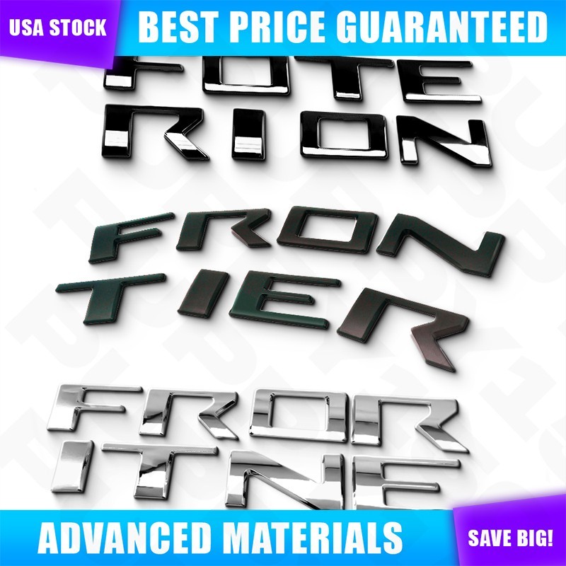 2022-2026 For Frontier Tailgate Letters Emblem Inserts Truck Badge Accessories gallery