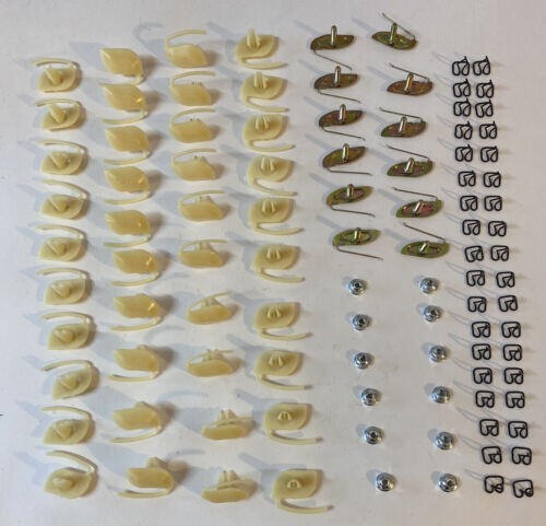 NEW 1962 1963 1964 1965 1966 Chevy Truck All Body Side Molding Clips Kit 100 Pc