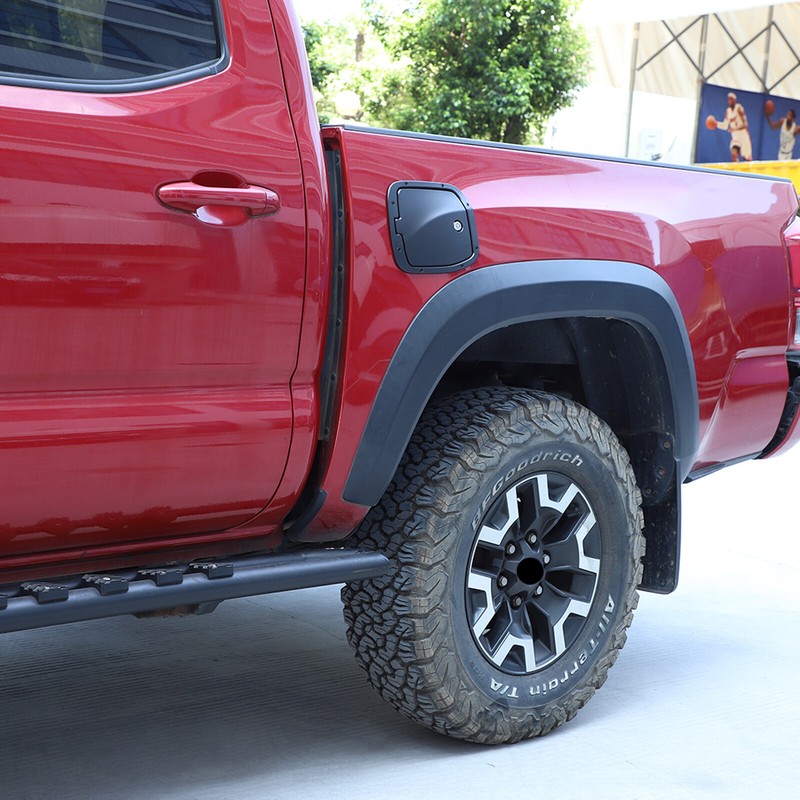 Gas Cap Cover Fuel Filler Door Fuel Tank cover W/ Lock For Toyota Tacoma 2016-22 gallery