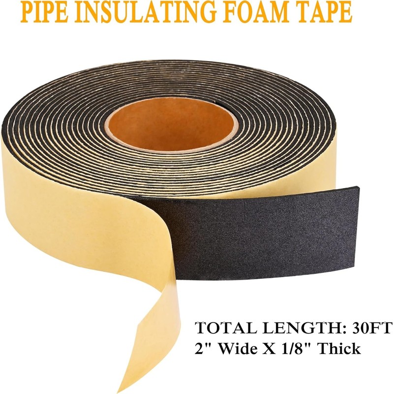 Weather Stripping Door Seal Strip 30 Feet, 2 Inch Wide X 1/8 Thick Black gallery