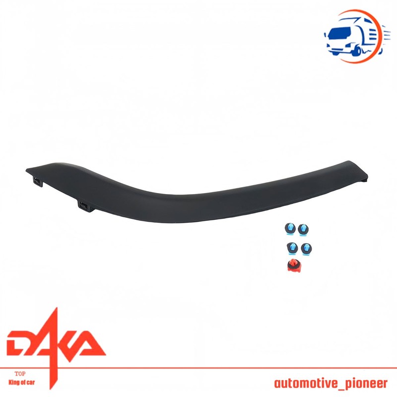 For 2017-2025 Jeep Compass Wheel Flare Opening Molding Fender Rear Left Side