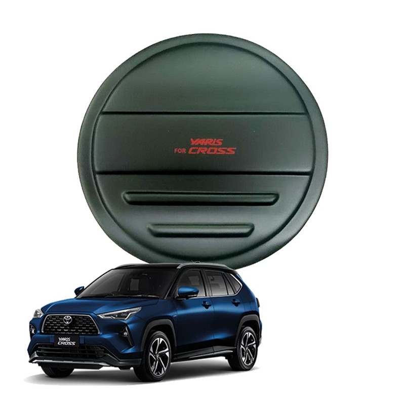 Cover Fuel Oil Cap Tank Matte Black Fits Toyota Yaris Cross 5Dr ’23 – ’25