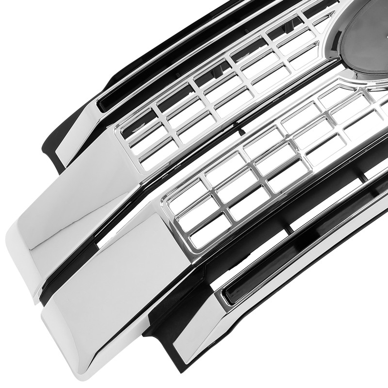 Chrome ABS Front Grille Grill For Ford Super Duty F250 F350 F450 2017 2018 2019 gallery