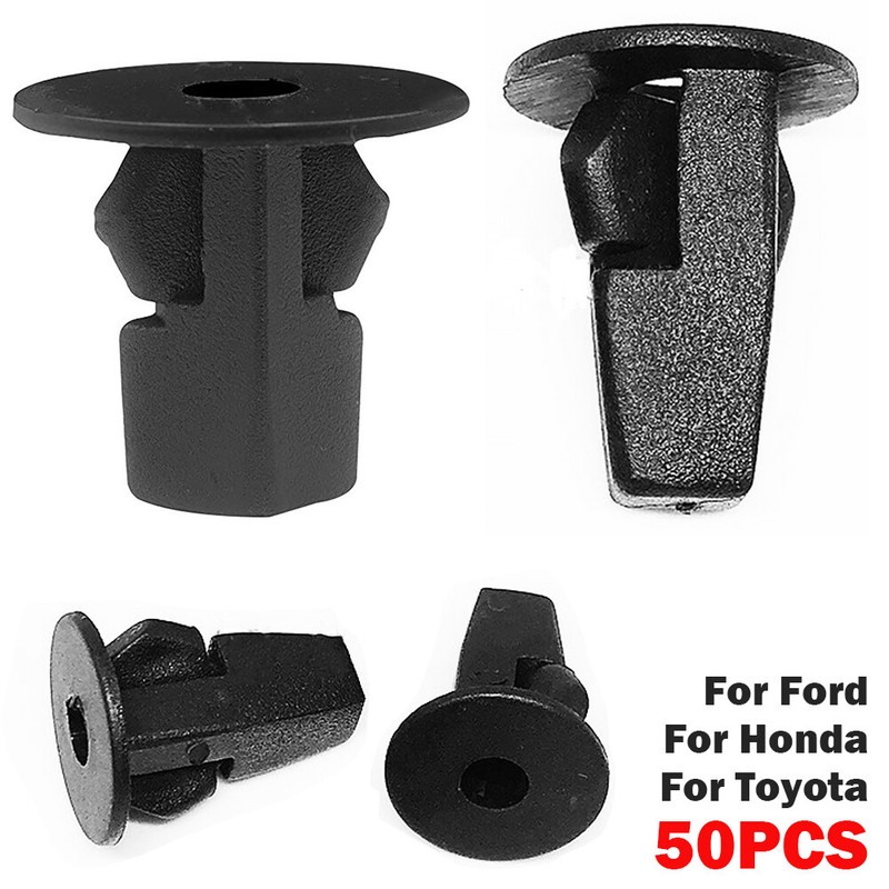 50x Car Fender Liner Clips Screw Grommet Fastener for Toyota Camry Tacoma Tundra