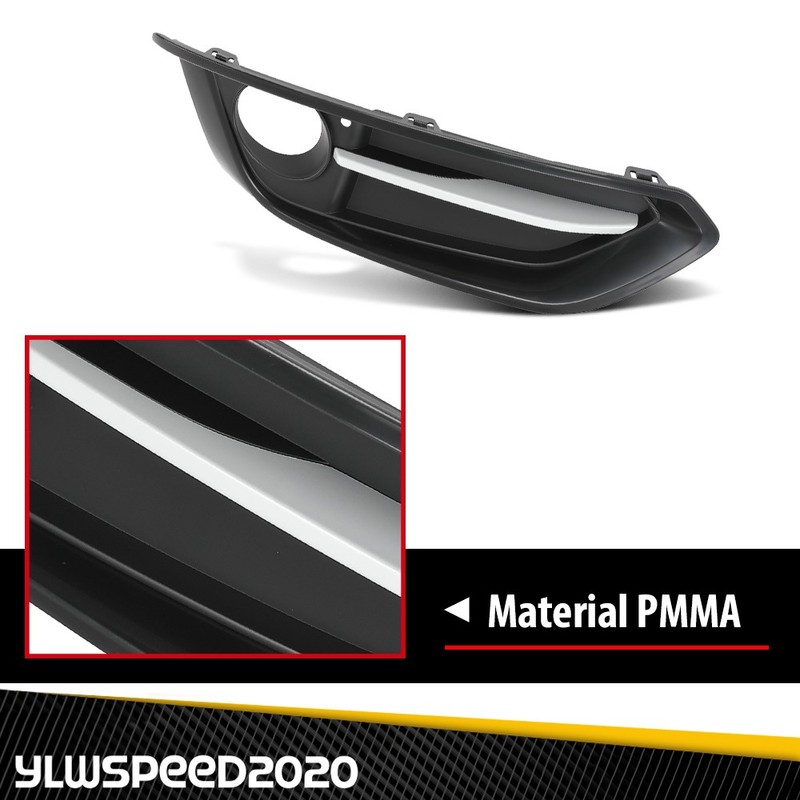 Fog Light Trim Lamp Front Passenger Right Side Fit For 14-20 BMW 228i 230i gallery