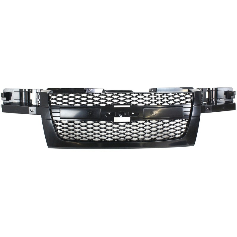 Grille Assembly Kit For 2004-2012 Chevy Colorado Textured Dark Gray Shell gallery