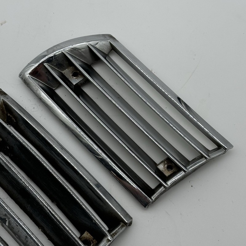 1969-1972 Porsche 911 912 Horn Grill Pair LWB Left & Right CHROME gallery