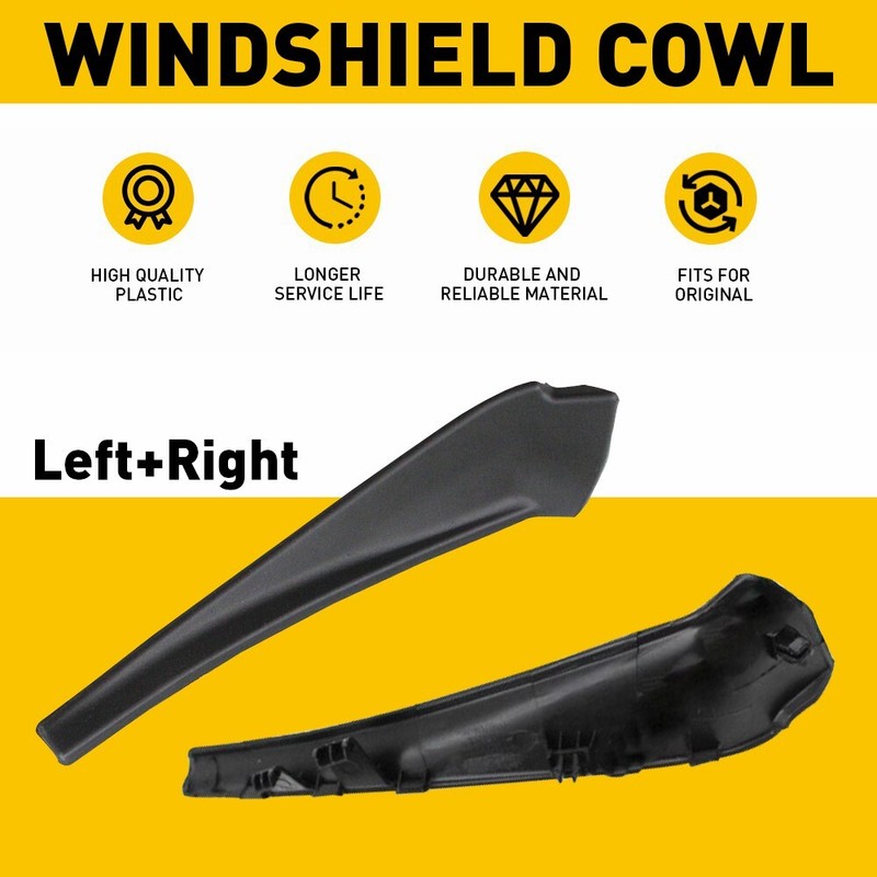 2X For 2014-2020 Nissan Rogue Front Left Right Windshield Wiper Cowl Accessories gallery