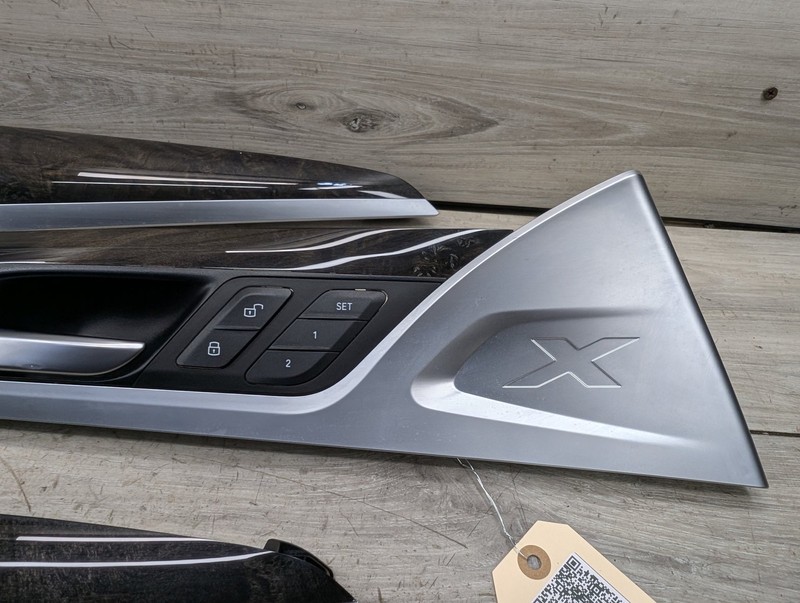 2018-2024 BMW X3 G01 Front Rear Left Right Exterior Door Trim Molding SET gallery