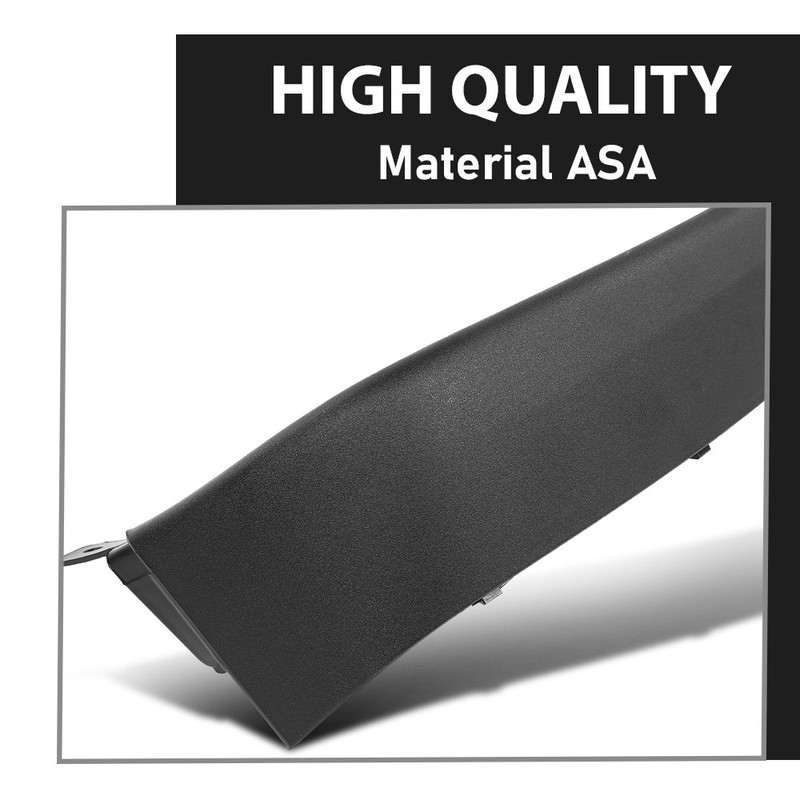 Rear Left+Right Fender Flare Wheel Arch Molding Fit For 2016-2023 Tesla Model X gallery