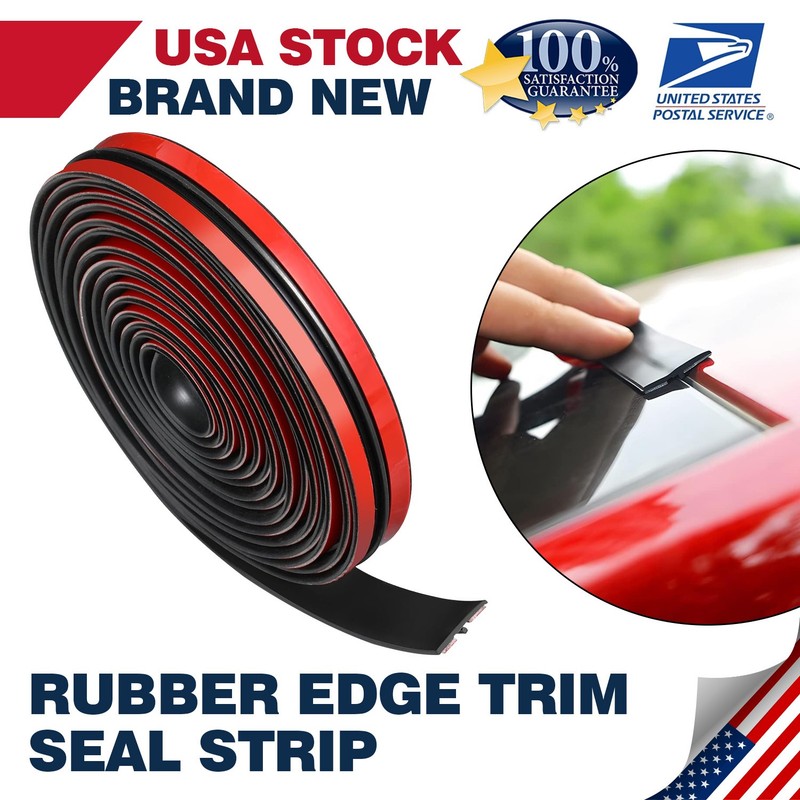 Rubber with Adhesive Double-Sided Tape High-Quality 10FT/3M T-Shape for Auto