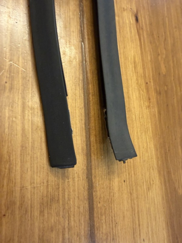 Honda Prelude OEM Roof Trim Side Molding BLACK Ceiling Left Right Seal 97-01 gallery
