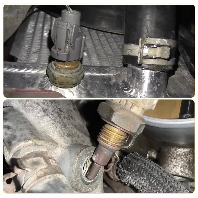 Coolant Temperature Sensor&Switch +CONNECTORS For HONDA Civic ACURA ISUZU 1~10X gallery