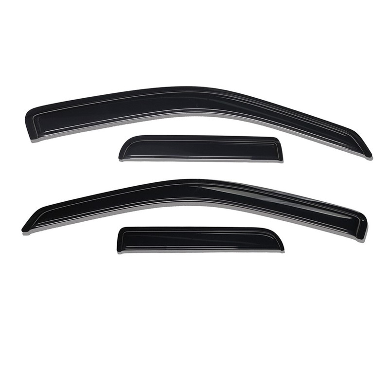 For 2004-2014 Ford F150 F-150 SuperCab Extended cab Rain Guard Window Vent Visor gallery