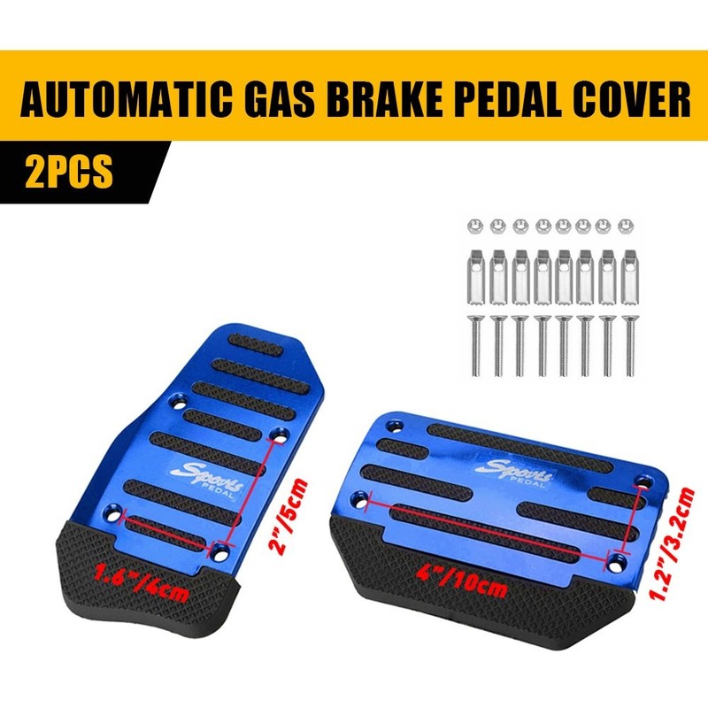 Non-Slip Automatic Gas Brake Foot Pedal Cover Universal Pad Car Accessories US