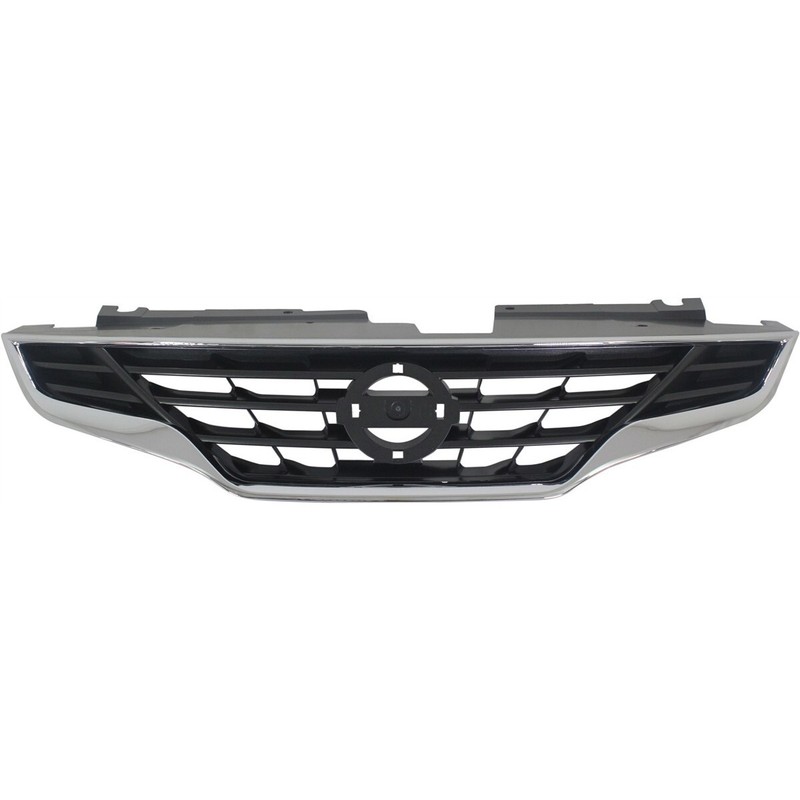 Grille 2010-2013 For Nissan Altima Coupe Chrome And Black 2-Door Coupe