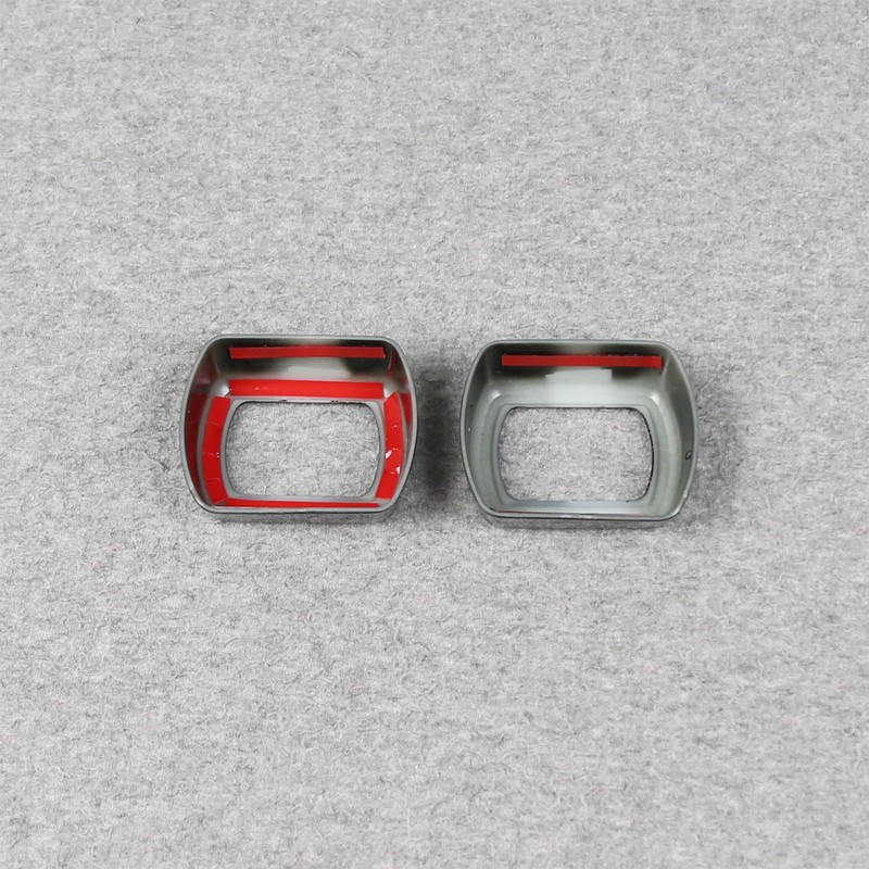 For Toyota RAV4 2026 Center Console Dashboard Button Trim Carbon Fiber Black ABS gallery