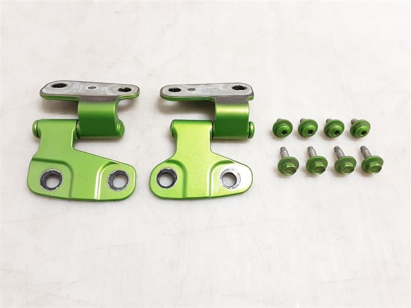 Jeep JL Wrangler OEM Windshield Hinges Pair Mojito Green PGE 2018-2023 133918
