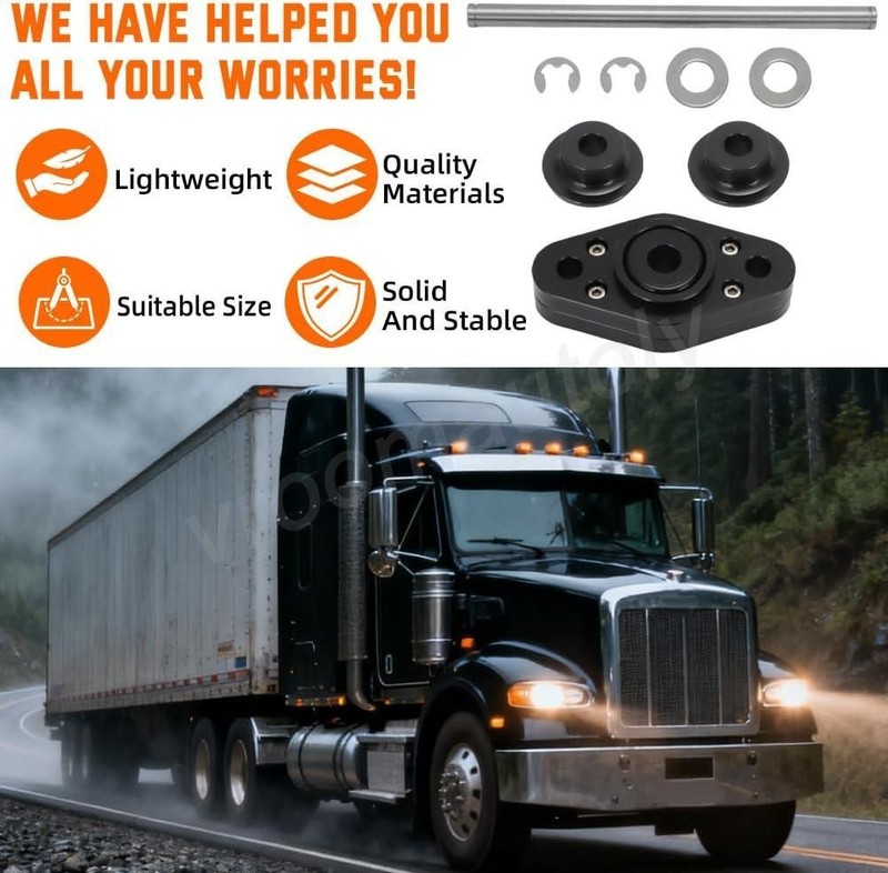 Aluminum Exhaust Mount Bushing Upgrade for Peterbilt Kenworth M136109K M13-6001 gallery
