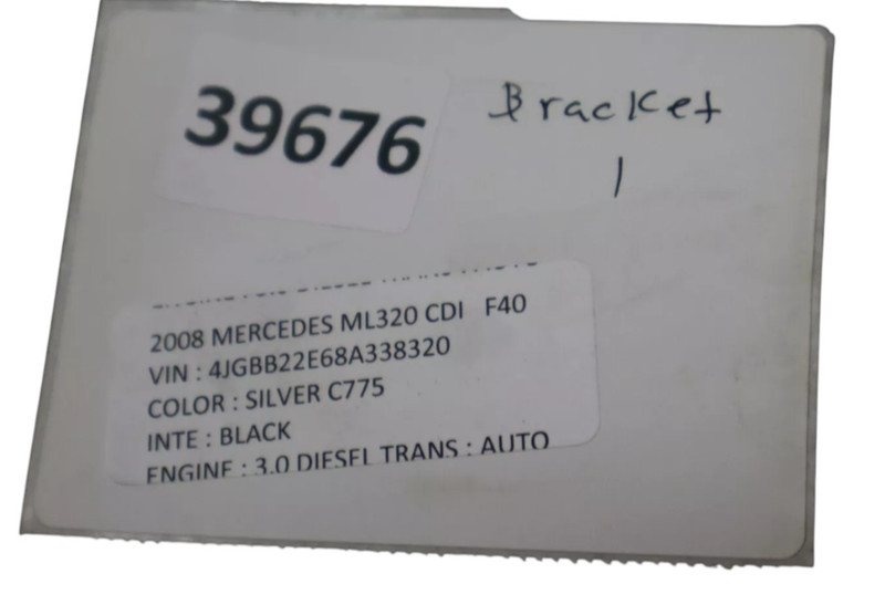 06-12 Mercedes ML320 W164 GL450 Front Right Side Headlight Support Bracket Oem gallery