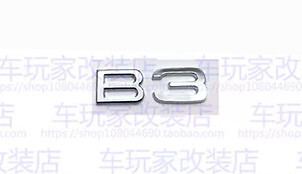 Chrome Customized For Alpina B3 Car Trunk Emblem Badge Decal B3 B4 B5 B6 B7 B8 gallery